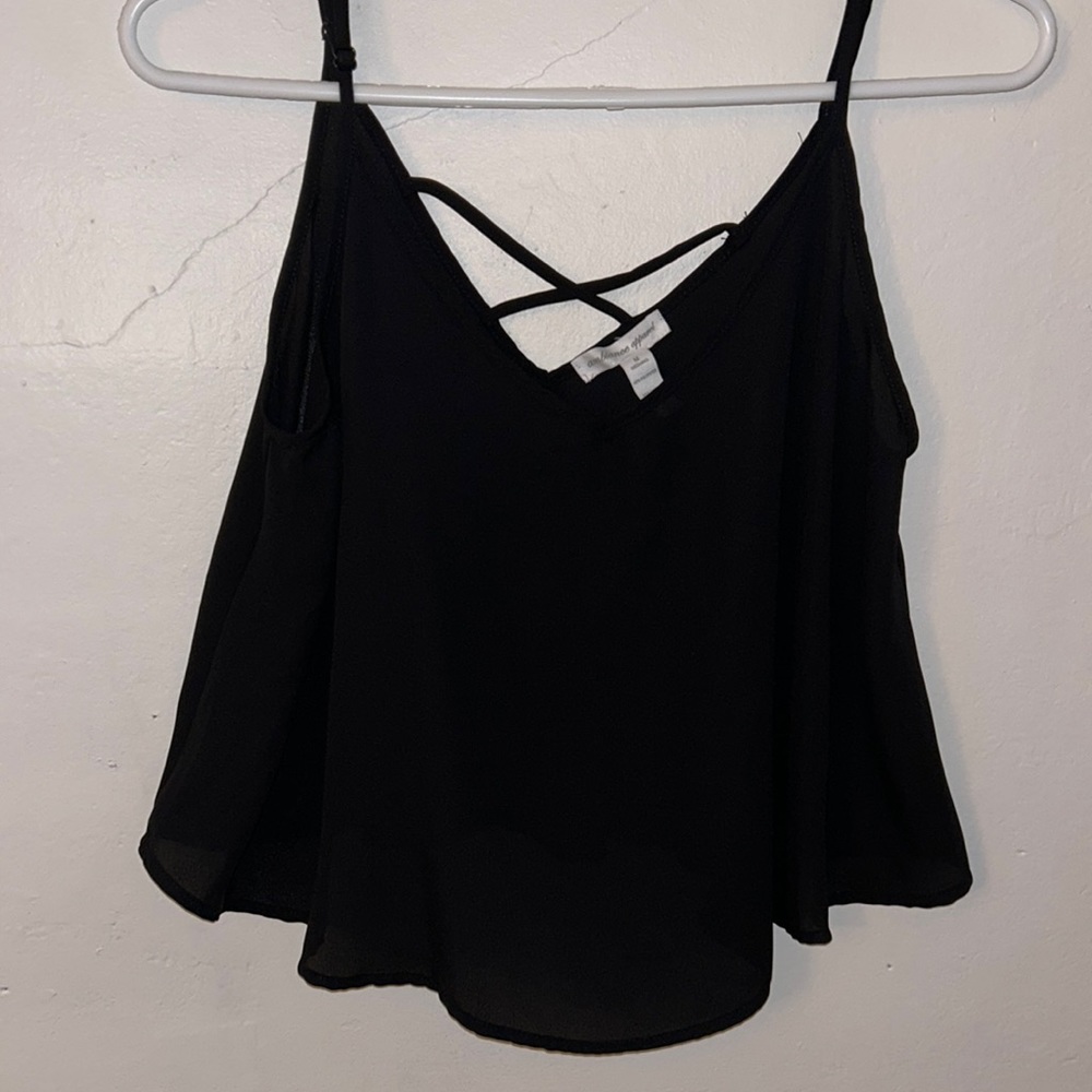 Forever 21, ambiance apparel black tank top